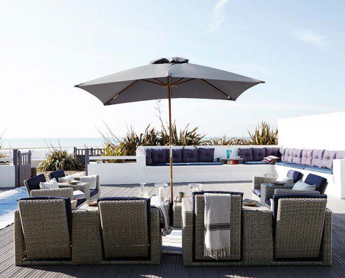 luxury beach houses by the sea